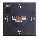 Adaptador Switch 3x1 Divisor 3 Portas Hdmi Lelong