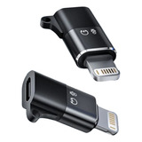 Adaptador Tipo C Fêmea X Compatível Com Lightning Macho