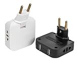 Adaptador Tomada Articulado Com Entrada USB