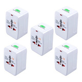 Adaptador Tomada Kit C 5un Argentina Europa Uk Americana