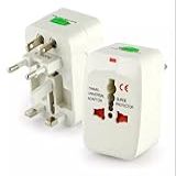 Adaptador Tomada Universal Para Viagem Internacional 110V 220V 150 Países Bivolt