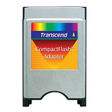 Adaptador Transcend Pcmcia Para Compact Flash Cf