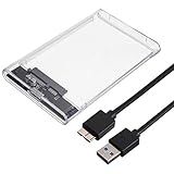 Adaptador Transforma HD Em HD Externo Sata 2 5 Protetor Com Cabo USB 3 0 Transparente Original Resistente Portátil Notebook