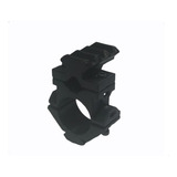 Adaptador Trilho Duplo P Cano Carabina Pcp Suporte Lanterna