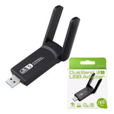 Adaptador Usb 3 0 Wireless Dual Band 1300mbps Wi Fi Speed