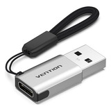 Adaptador Usb 3 0 X Usb C Tipo C 3 1 Fones 3a 5gbps Vention