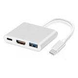 Adaptador Usb 3 1 Tipo C Thunderbolt 3 0 X Hdmi Usb