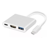 Adaptador Usb 3 1 Tipo C Thunderbolt 3 0 X Hdmi Usb