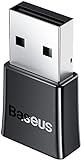 Adaptador USB Bluetooth 5 3 BASEUS Para PC Adaptador Sem Fio Receptor Transmissor USB Para Mouse Sem Fio E Teclado Win11 10 8 1