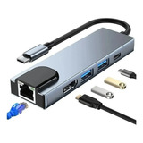 Adaptador Usb C Hub 5 Em