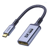 Adaptador Usb C Para Displayport 4k Monitor Macbook iPad Pro