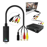Adaptador Usb Easycap Para Captura De Vídeo Vhs Digital Rca