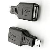Adaptador USB Micro Da KOKKIA Adaptador USB Micro Macho Para USB A Fêmea Para Smartphones Tablets Dispositivos Com Portas USB Micro