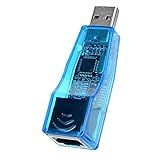 Adaptador USB Para Lan Ethernet Cabeada Placa De Rede Externa RJ45 10 100 Exbom UL 100