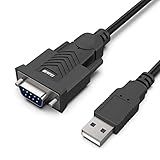 Adaptador USB Para Serial Cabo Serial BENFEI USB Para RS 232 Macho 9 Pinos DB9 Chipset Prolífico Windows 11 10 8 1 8 7 Mac OS X 10 6 E Acima 1 8 M