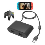 Adaptador Usb Switch Nintendo 64 Controle N64 Windows