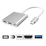 Adaptador Usb Tipo C Para Hdmi Usb E Tipo C otg Type C