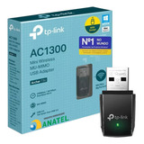 Adaptador Usb Wi fi Tp link Archer T3u Ac1300 Dual Band 5ghz