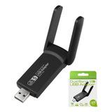 Adaptador Usb Wireless Dual Band Ac1300 5ghz 1300mbps Antena