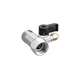 Adaptador Válvula Para Purificador De Água 1-2 Para 1-4 Com Registro Compativel Com Electrolux IBBL Esmaltec Consul