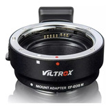 Adaptador Viltrox De Lentes Canon Ef