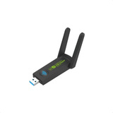 Adaptador Wifi Usb Banda Dupla Sem Fio Receptor 1300mbps