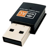 Adaptador Wifi Usb Dual Band 2 4ghz 5ghz 600mbps 5g Wireless