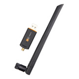 Adaptador Wifi Usb Dual Band Ac 5g Com Antena Usb3 1200mbps