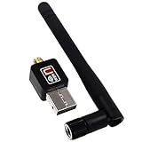 Adaptador Wireless USB Antena Wifi 1800Mbps Para Computador Notebook 2 4GHz Compatível Windows MAC Linux Sem Fio Andarix
