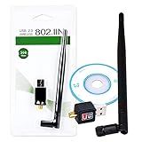 Adaptador Wireless Usb Wifi 300mbps Sem Fio 802 11 B G N Antena Lan 2dBi