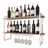 Adega Bar Industrial P Bebidas Prateleira Dupla Branco 60cm