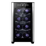 Adega De Vinhos Electrolux 8 Garrafas Uma Porta Acabamento Em Alumínio Acb08 Bivolt