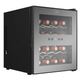 Adega Philco Pad16e 110v 220v 58 W 16 Garrafas Termoeléctrico Cor Preto