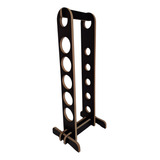 Adega Vertical Suporte Para 5 Garrafas De Vinho Empilhavel