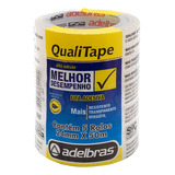 Adelbras Fita Adesiva 24mm X 50m Empacotamento 5 Unidades Transparente