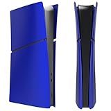 Adequado Para Capa De Substituição PS5 Slim Painéis Laterais Personalizados à Prova De Choque à Prova De Arranhões E à Prova De Poeira Em ABS Acessórios PS5 Slim Edição Digital Azul