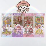 Adesivo 10folhas Pet Menina Coelho Fofo Kawaii Scrapbook