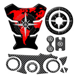 Adesivo 3d Protetor Tanque Bocal Mesa Freio Lander 2007 2018