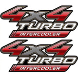 Adesivo 4x4 Turbo Intercooler Hilux 2009