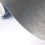 Adesivo Aço Escovado Inox Geladeira Móveis 0 61x4 00mts
