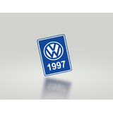 Adesivo Ano Do Carro Para Vidro Vw Golf Mk3 Gl Glx Gti 1997