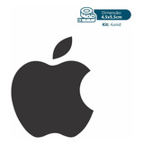 Adesivo Apple Maça Ios iPhone Mac iPad iPod - 6,5x8cm