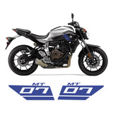 Adesivo Azul Coletor De Ar Mt 07 Mt 07 Especial