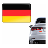 Adesivo Bandeira Alemanha Escudo Resinado Cor