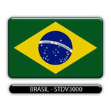 Adesivo Bandeira Brasil Países Estados 8x6cm