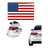 Adesivo Bandeira Estados Unidos Eua Carro