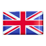 Adesivo Bandeira Inglaterra Uk Land Rover Resinado Nf e