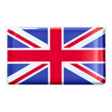 Adesivo Bandeira Inglaterra Uk Land Rover Resinado Nf e