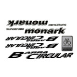 Adesivo Bicicleta Monark Barra Circular Super