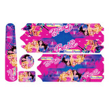 Adesivo Bike Infantil Aro 12 16 20 Barbie Princesas Popstar